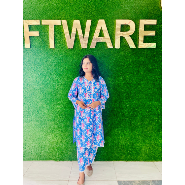 Two Piece Kurti Set-19791