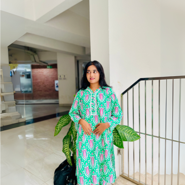 Two Piece Kurti Set-19796