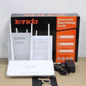Tenda F3 Wireless N300 Router – 3 Antenna High-Speed Wi-Fi Coverage