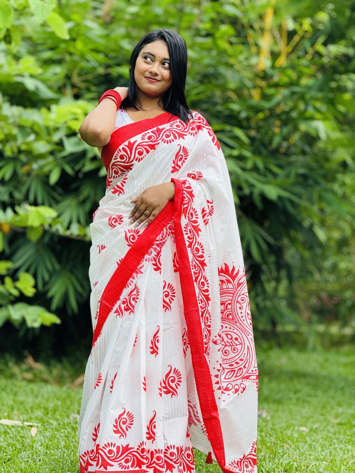 Premium Resom Silk Sharee (With Blouse Piece)