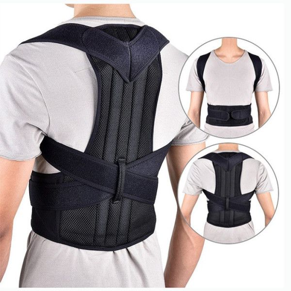ADJUSTABLE POSTURE Back Support Belt (UNISEX)-সঠিক ভঙ্গি ও পিঠের সাপোর্টের জন্য পারফেক্ট সলিউশন!