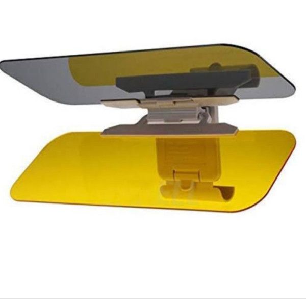 2 in 1 Car Anti-Glare Sun Visor – Day & Night HD Vision (5×12")