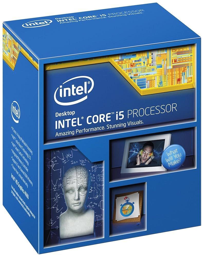 Intel Core i5-4690 4th Gen Processor – 3.5GHz, 4 Cores, LGA 1150