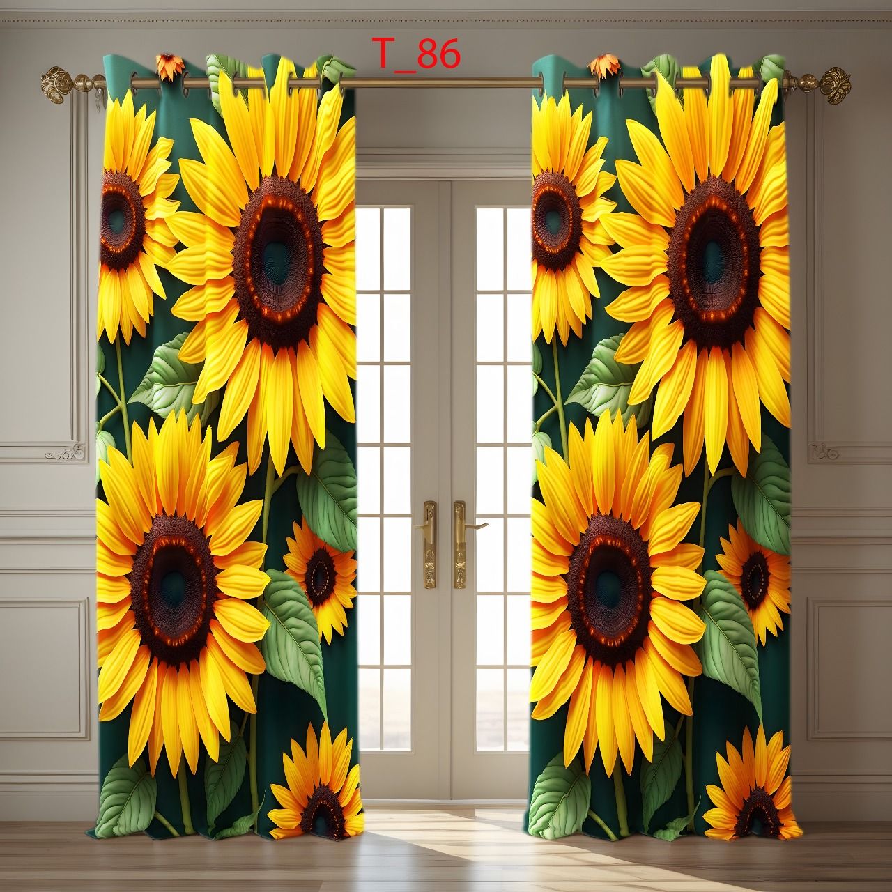 🪟 3D Print Premium Curtains (2 Piece)