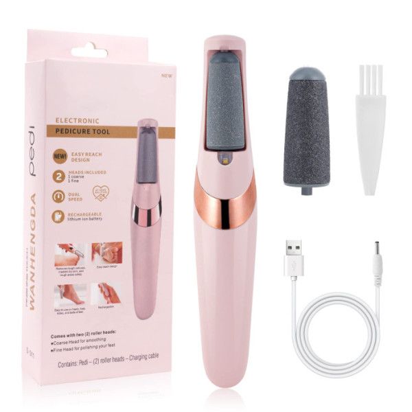 🦶 Wanhengda Pedi Electronic Callus Remover – Smooth & Rechargeable Foot Care Tool 💅