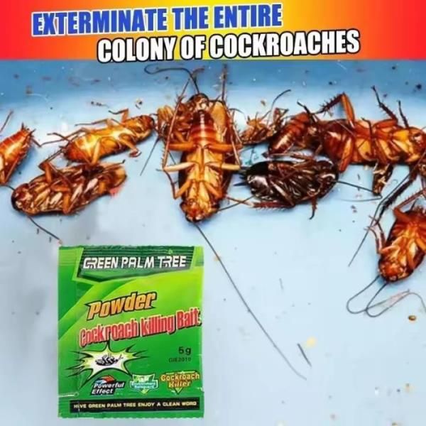 🪳 Cockroach Killing Bait Powder (5 pcs) 💥
