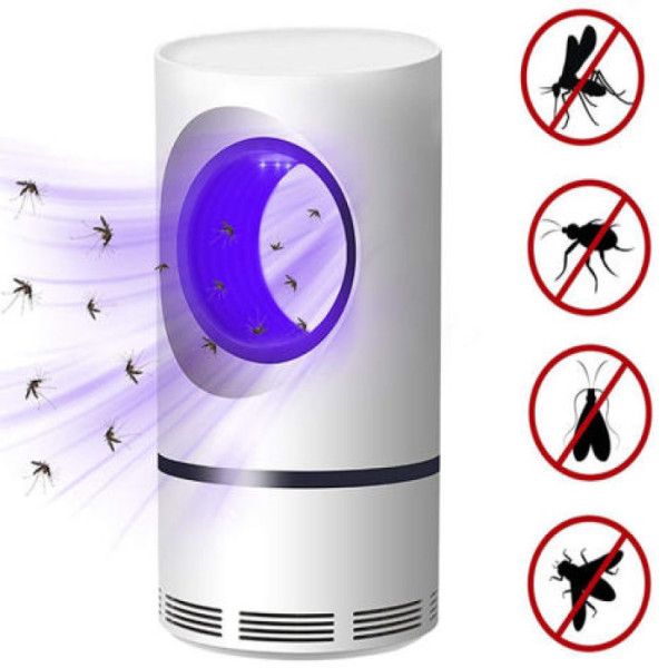 Vortex USB Mosquito Lamp – সাইলেন্ট মশা নিধন সমাধান (White)