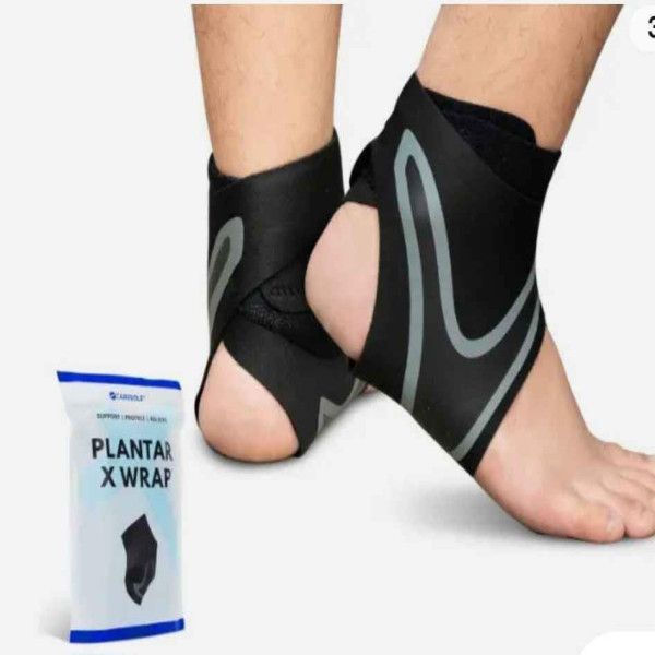 🦶 Plantar X Wrap – Adjustable Ankle Support Brace | Heel, Arch & Sprain Protection