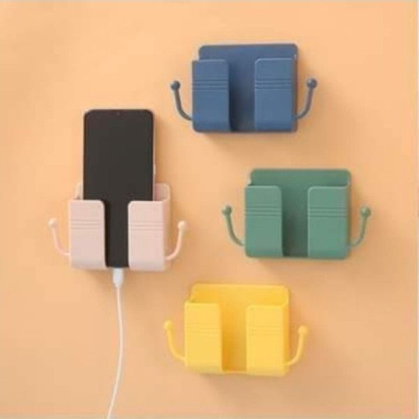 Phone Charging Wall Mounted Holder – মাল্টি-ফাংশনাল অর্গানাইজার বক্স (ABS)