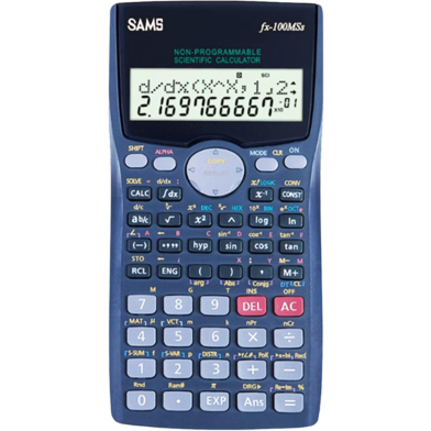 SAMS Scientific Calculator – Fx-100 MSs  সায়েন্টিফিক ক্যালকুলেটর