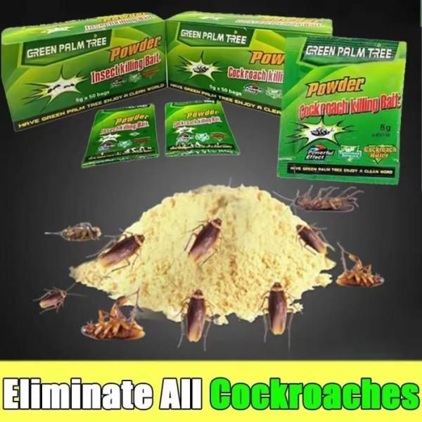 Cockroach Killing Bait Powder (5 pcs)