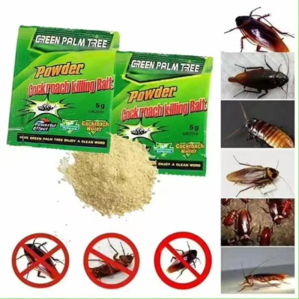 Cockroach Killing Bait Powder (5 pcs)