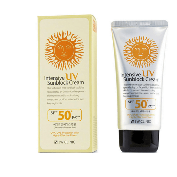 3W Clinic Intensive UV Sunblock Cream