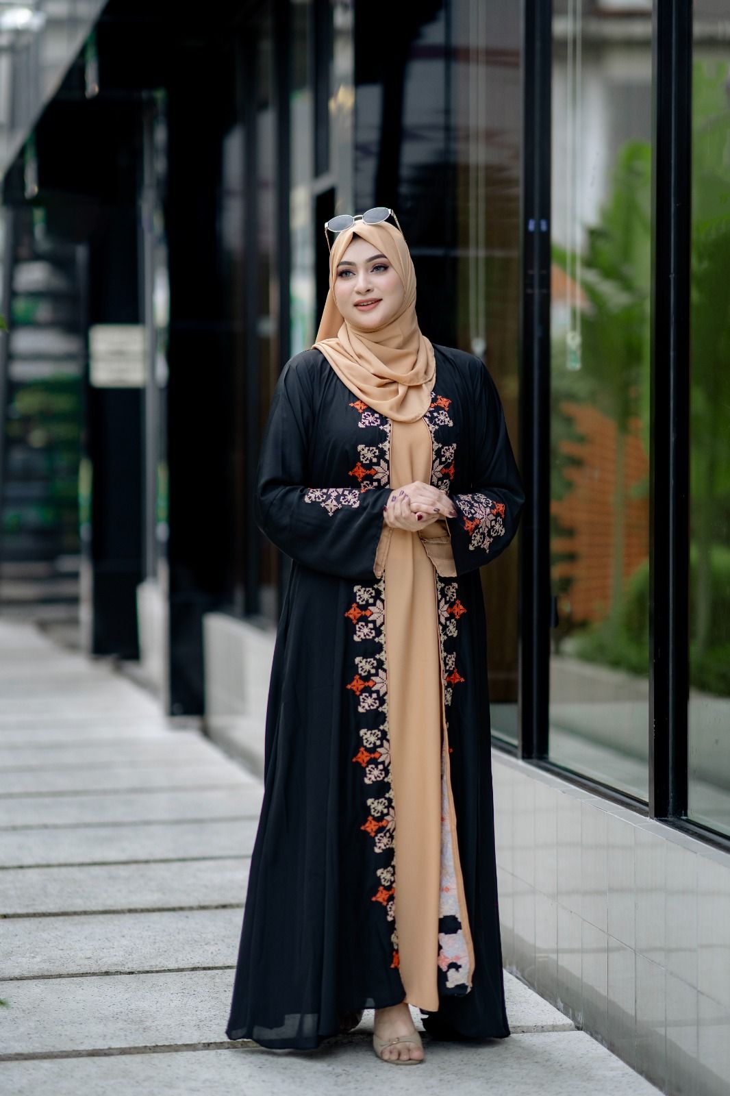 Adjust Koti Borka (with Hijab)