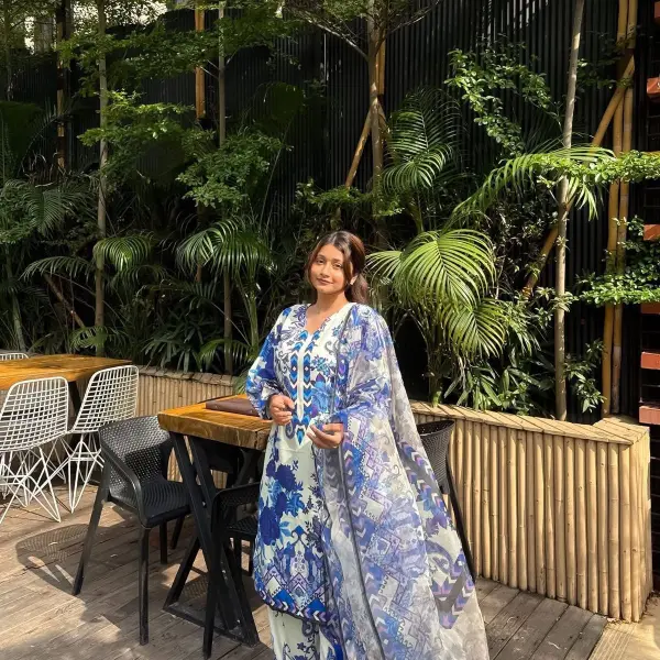 Digital Print Three Piece