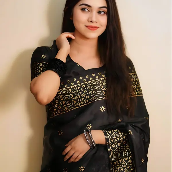 Japani Silk Sharee with Blouse Piece