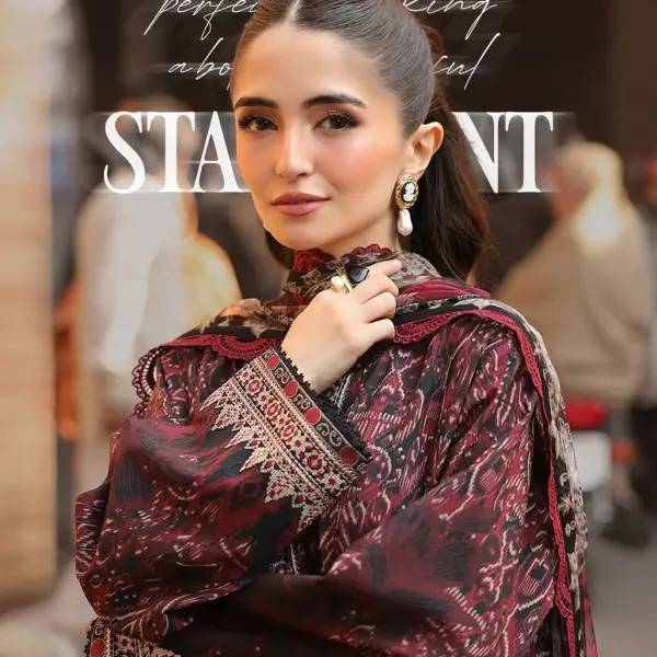 Digital Print Three Piece