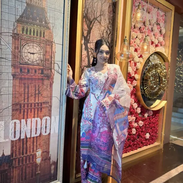 Digital Print Three Piece