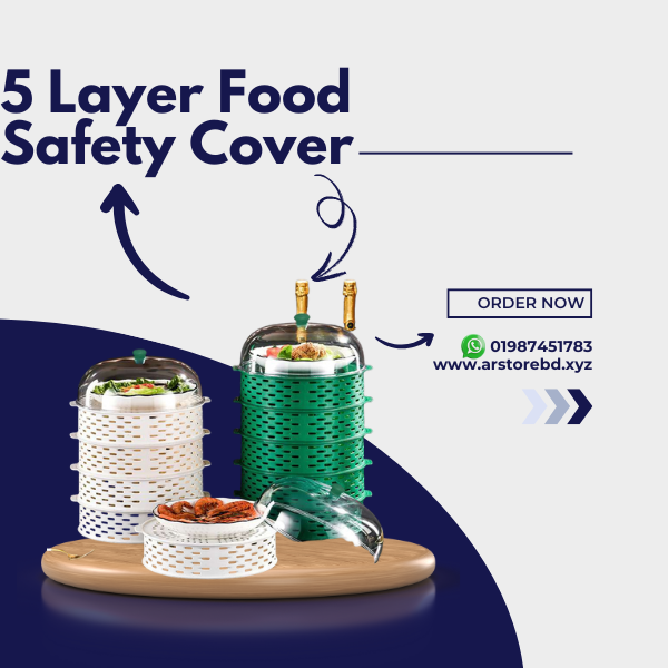 5 Layer Food Safety Cover | Keep Food Fresh & Hygienic