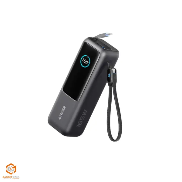 Anker Laptop Power Bank (25K, 165W, Built-In and Retractable Cables)