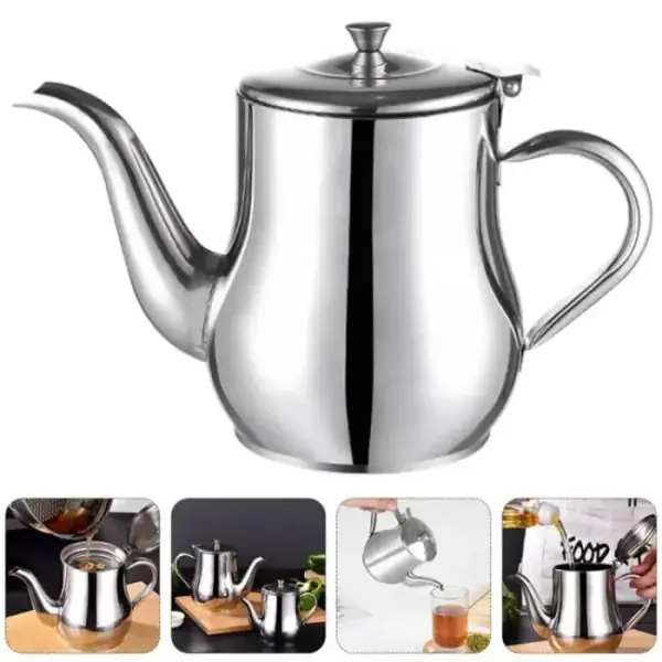 Oil Kettle Oil Pot Stainless Steel 410 Ml