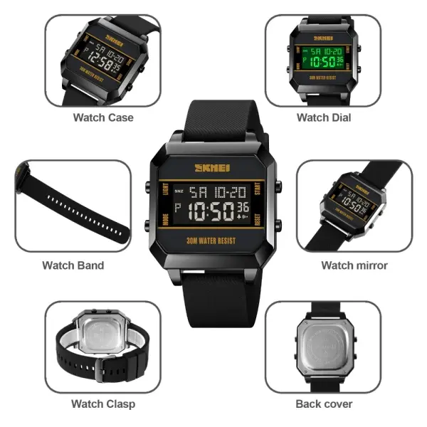 New Skmei 1848 Sport Countdown Chronograph Digital Watch