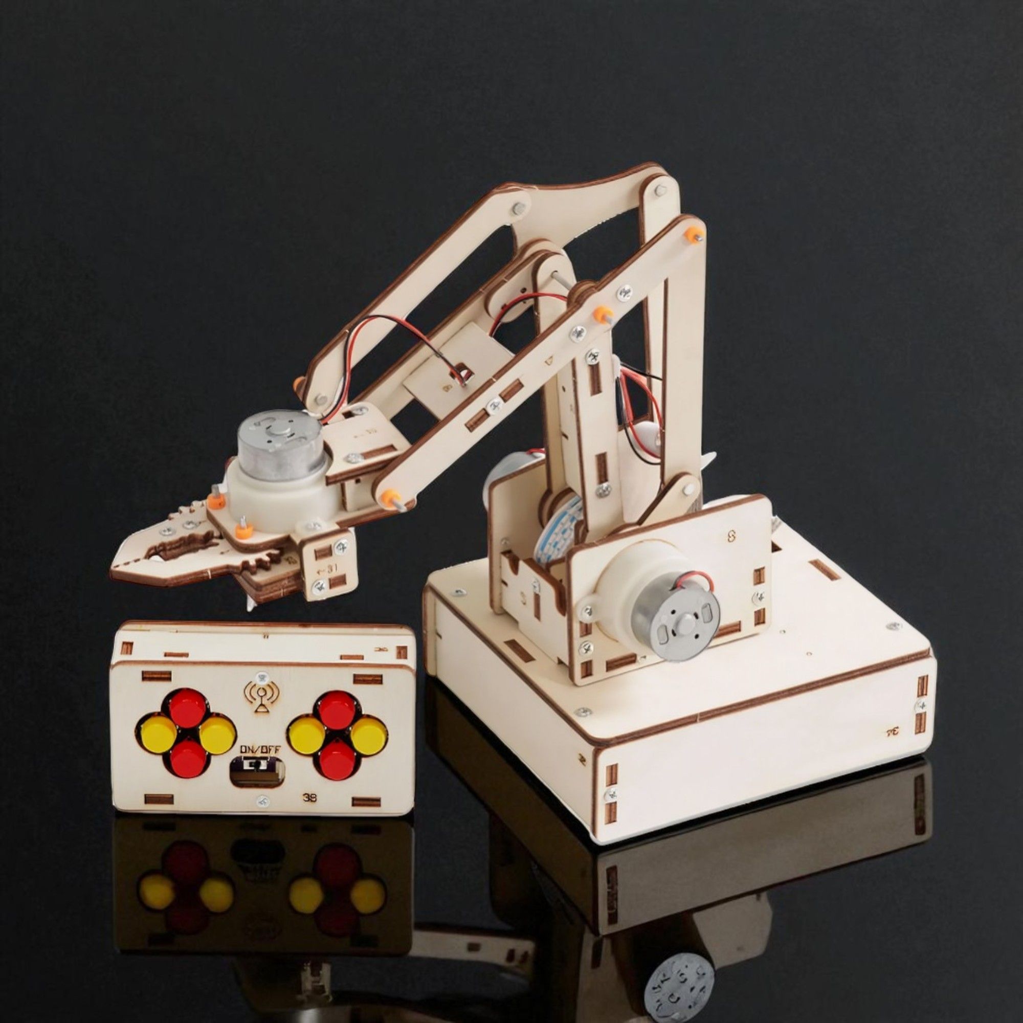 Wireless Remote Control Robotic Arm-STEM Kit