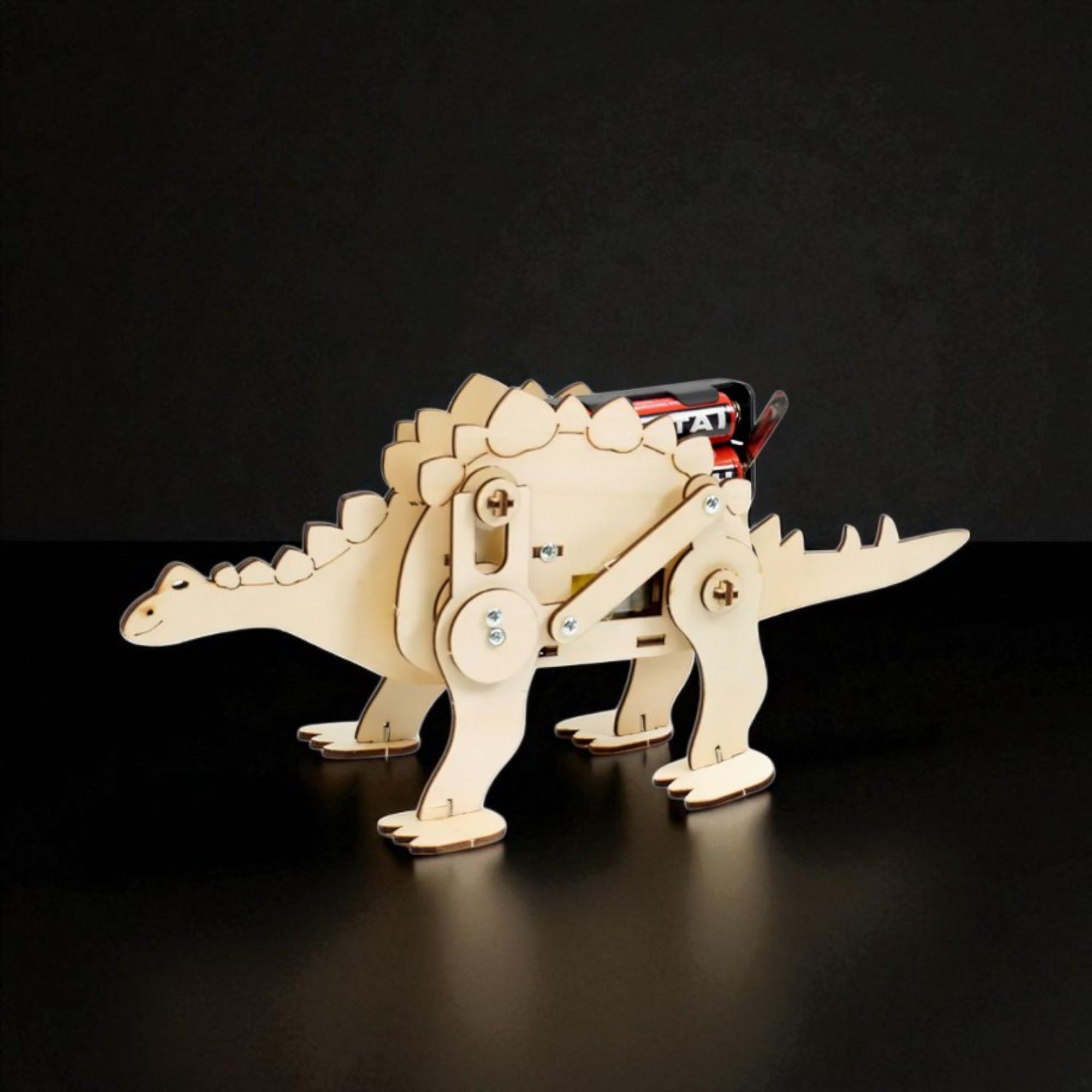 Dinobot STEM Kit - DIY Wooden Robot