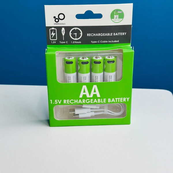 SmarToools RB40 AA 1.5V 2600mWh/750mWh Rechargeable Battery (4Pcs Set)