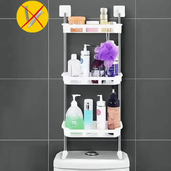 3 Layer Storage Rack – Multipurpose Organizer Shelf Stand for Home, Kitchen & Washroom Use