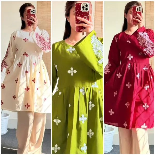 Just Wonderful Kurti + payjama ( 2 piece)