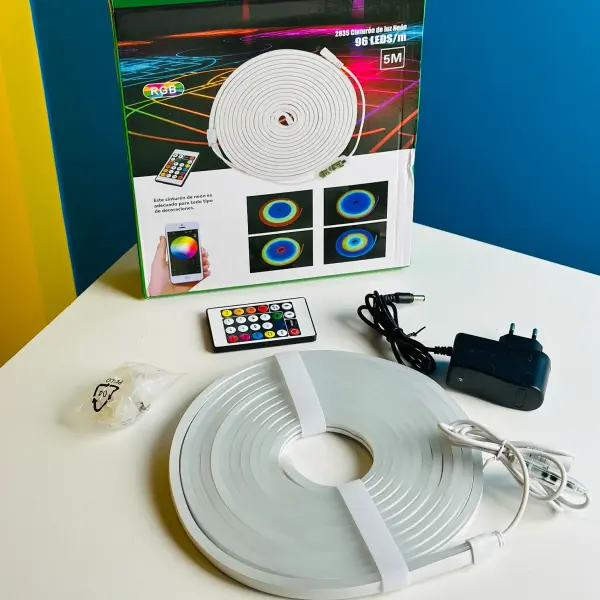 GearUP NRGB50 5 Meter RGB Neon Light with App & Remote Control