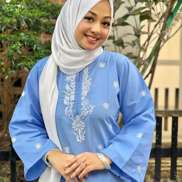 Embroidery Three Piece Set