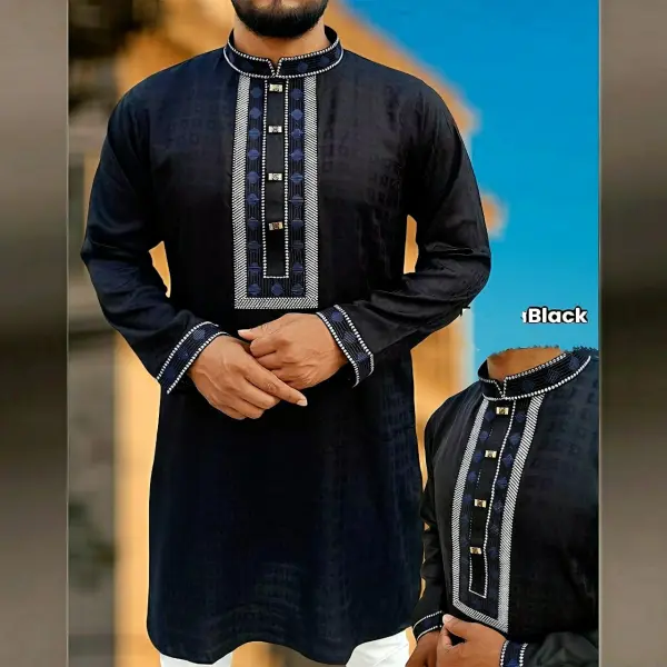 Soft Cotton Embroidery Panjabi