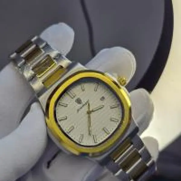 Luxury Two-Tone Wrist Watch