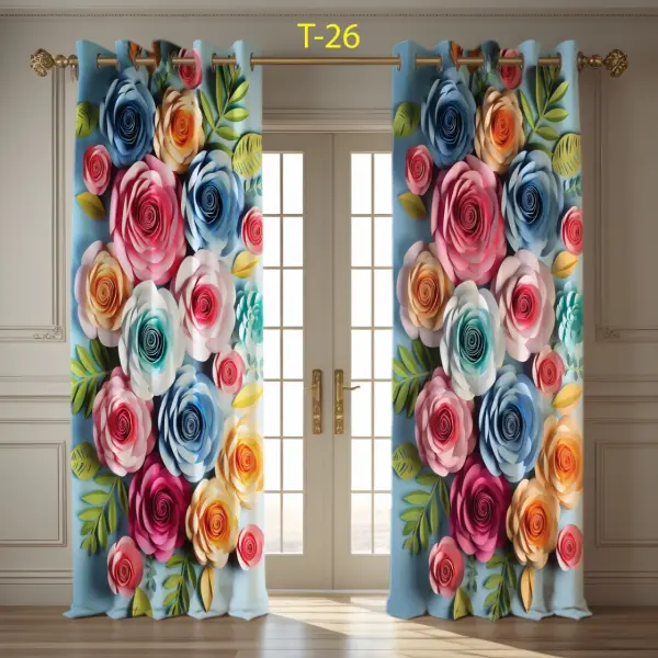 3D Print Premium Curtains (2 Piece)