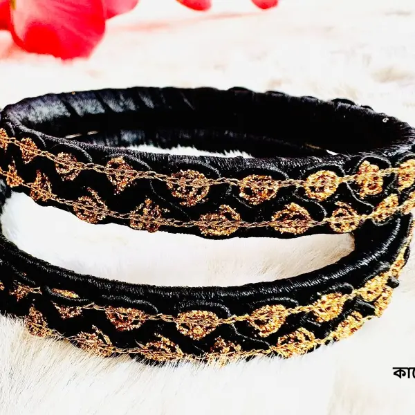 কালো বাহার - Handmade চুড়ি