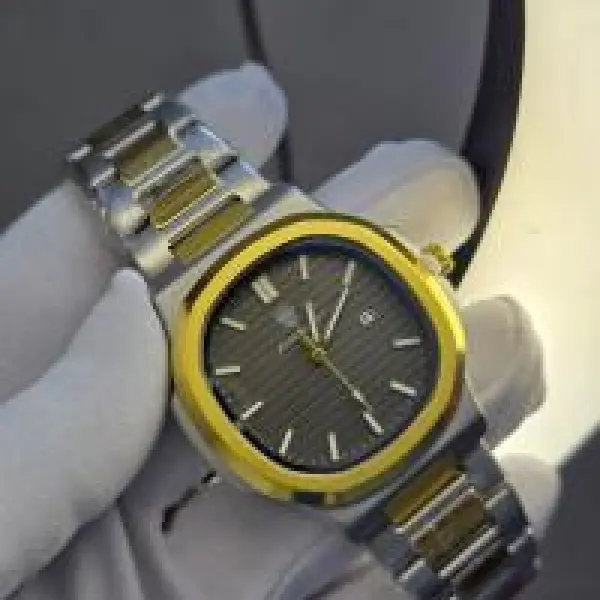 Luxury Two-Tone Wrist Watch