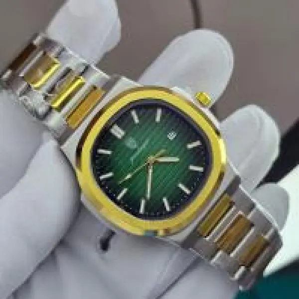 Luxury Two-Tone Wrist Watch