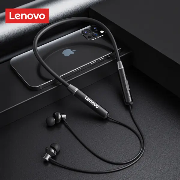 Lenovo HE05 Neckband Wireless Hanging Headset