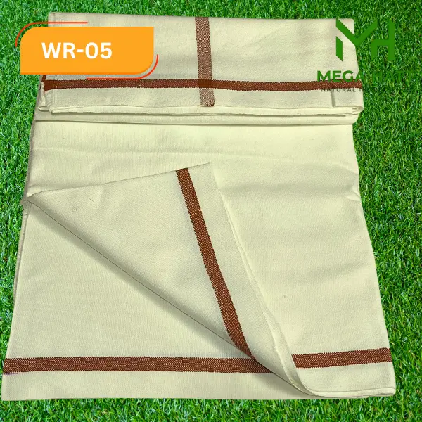 রেগুলার জেন্টস নেতা শাল (Off white 🤍)