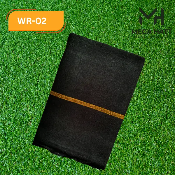 রেগুলার জেন্টস নেতা শাল (কালো)