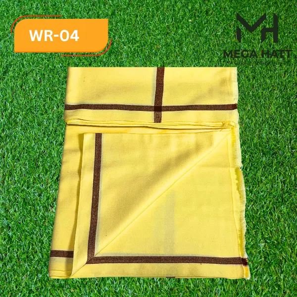 রেগুলার জেন্টস নেতা শাল ( লাইট ইয়োলো )