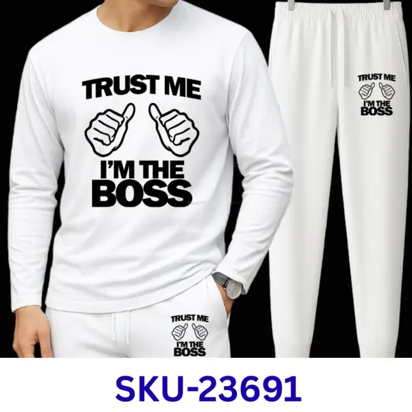 Full Sleeve T-shirt and Trouser Set
