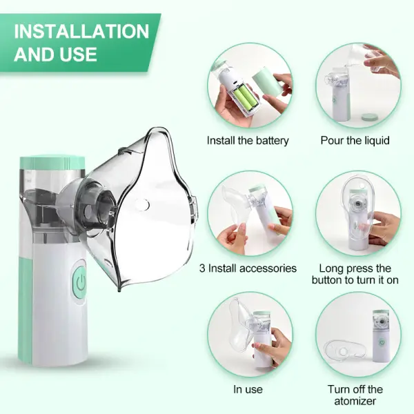 Portable Mini Handheld Mesh Nebulizer Machine