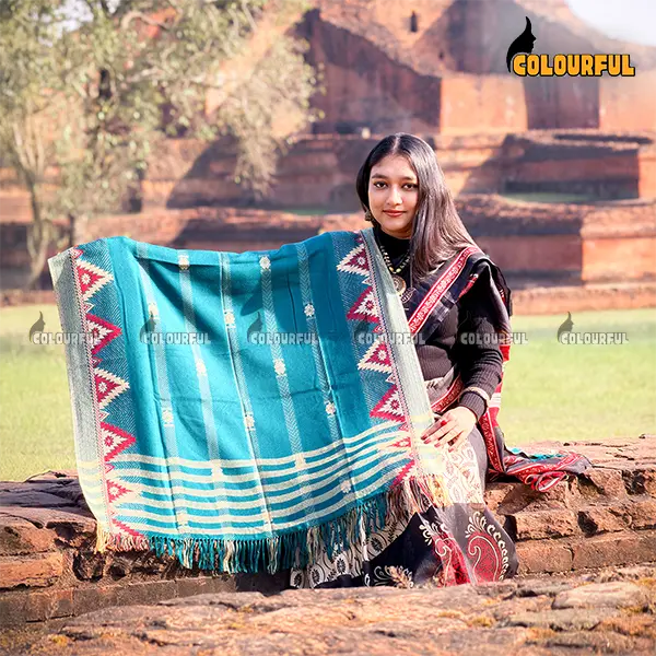 মিনাকারি জামদানি শাল