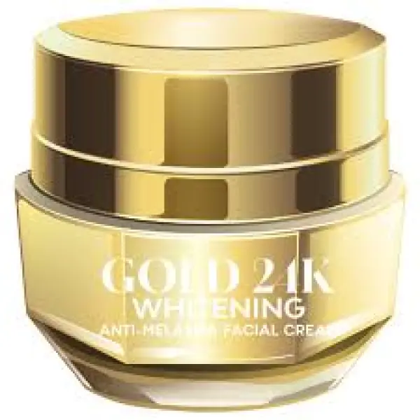 15 gm 24k Gold Whitening Anti - Melasma facial cream International Thailand product used for male female