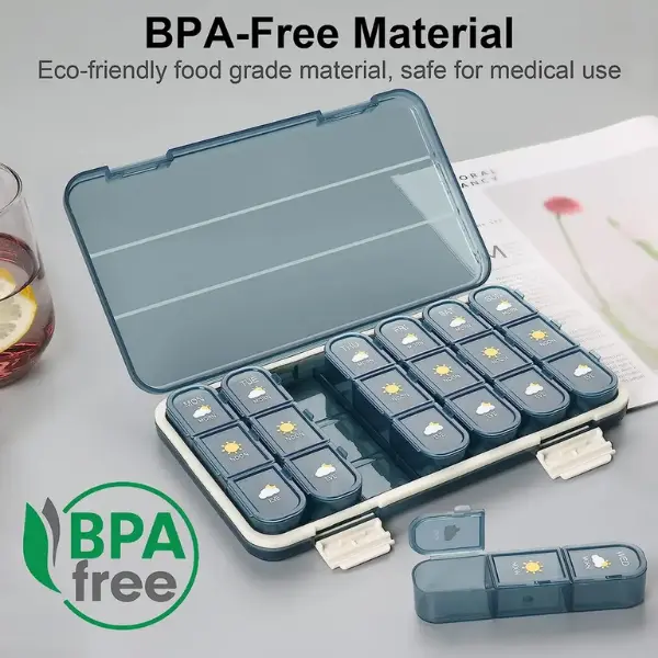 Medicine Organizer - 21Grid